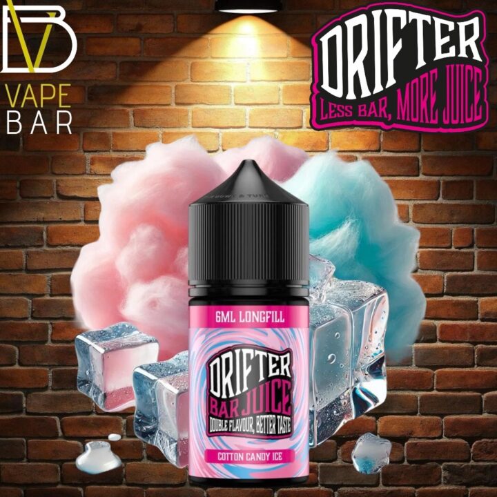 Cotton Candy Ice 6ml-30ml Drifter Bar Juice Flavorshots